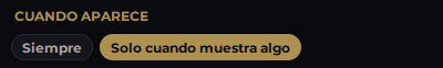CUANDO APARECE